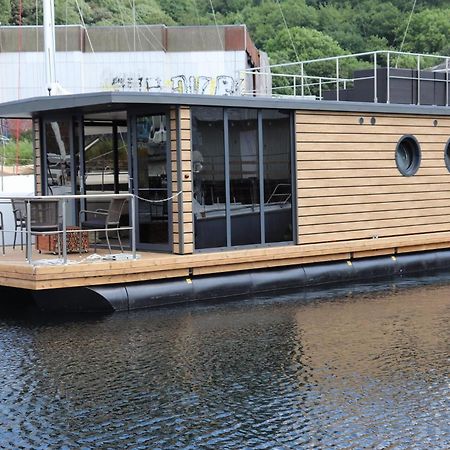 Hotel Houseboat Leni Flensburgo Exterior foto