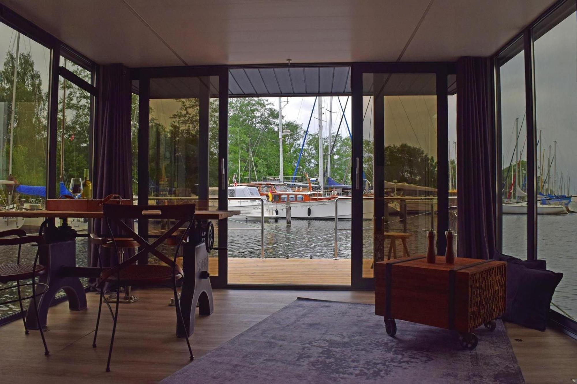 Hotel Houseboat Leni Flensburgo Exterior foto