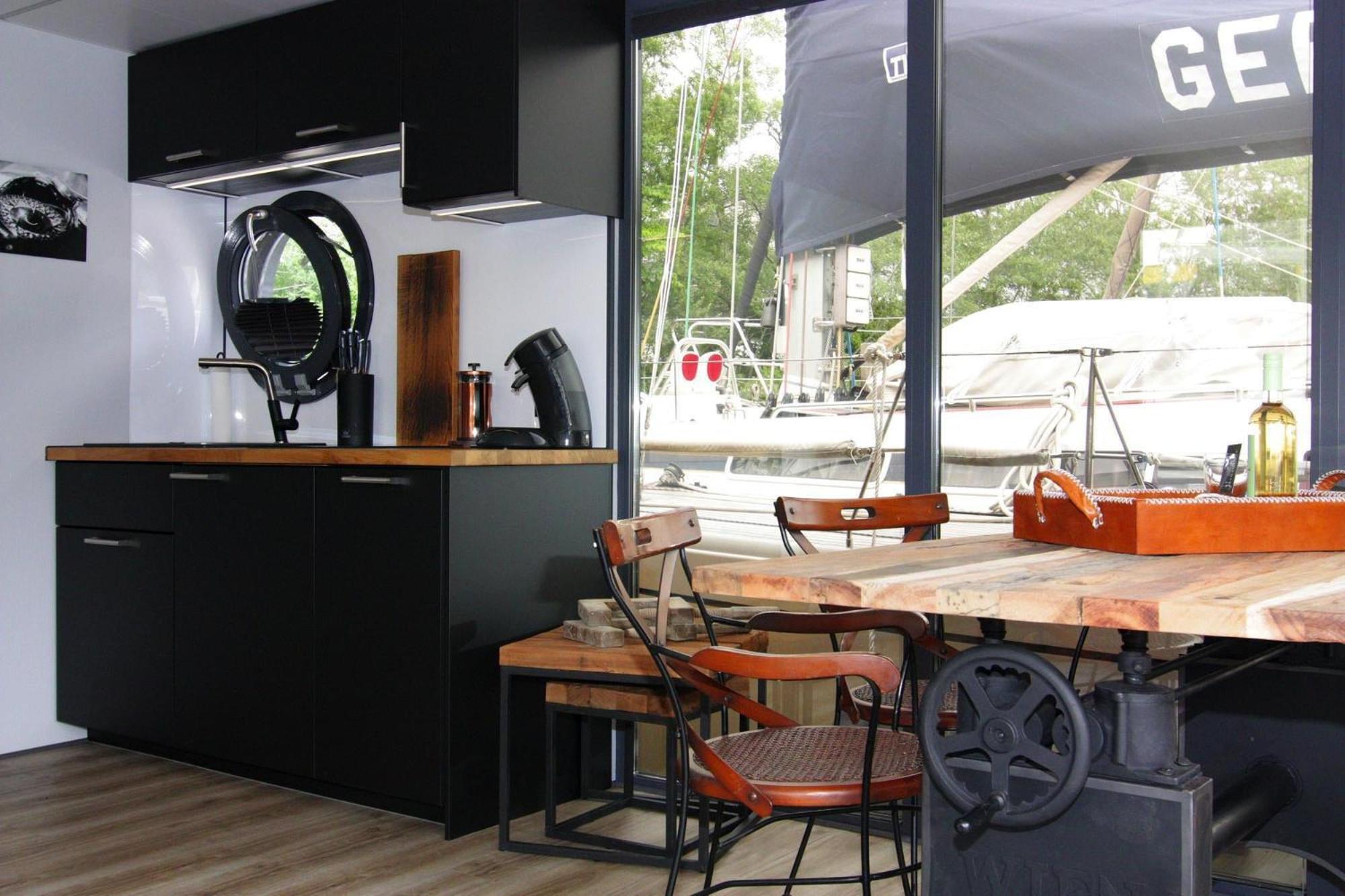 Hotel Houseboat Leni Flensburgo Exterior foto